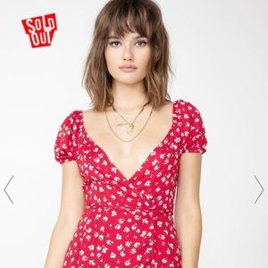 Dolls Kill “Major Flirt Floral Mini Dress”